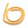 Electroplate Non-magnetic Synthetic Hematite Beads Strands G-L485-05B-G-3