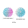 Imitation Pearl Acrylic Beads OACR-FS0001-32D-5