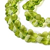 Transparent Glass Beads Strands GLAA-Q118-01A-B06-3