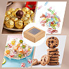 Square Foldable Creative Kraft Paper Box CON-WH0089-20B-6