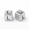 Plated Acrylic Beads X1-PB43C9308-L-2