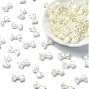 ABS Plastic Imitation Pearl Beads OACR-YW0001-85C-1