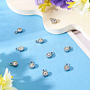 10Pcs Glass Rhinestone Charms STAS-TA0003-26F-4