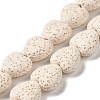 Natural Lava Rock Beads Strands X-G-N0114-A36-1