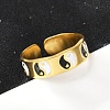 304 Stainless Steel Adjustable Cuff Rings RJEW-Q015-01G-C-1