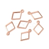 304 Stainless Steel Charms STAS-P227-24RG-1