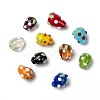 Handmade Lampwork 3D Strawberry Beads LAMP-R109A-M-2
