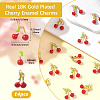 14Pcs Brass Charms KK-BBC0017-50-2