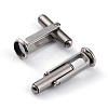 304 Stainless Steel Cuff Buttons STAS-L262-39B-P-2