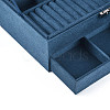 Velvet & Wood Jewelry Boxes VBOX-I001-04B-4