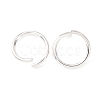 Brass Open Jump Rings KK-G604-08S-05-2