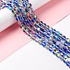Synthetic Moonstone Beads Strands G-E573-02B-27-1