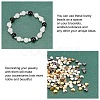 420Pcs 6 Colors Tibetan Style Alloy Beads TIBEB-PH0004-89-4