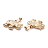 304 Stainless Steel Pendant Rhinestone Settings STAS-J036-100G-2