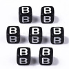 Opaque Acrylic Beads SACR-N002-01B-2