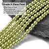 Eco-Friendly Grade A Glass Pearl Beads HY-J002-6mm-HX082-3