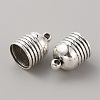 Alloy Cord Ends FIND-WH0152-119AS-2