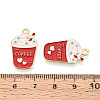 Alloy and Enamel Pendants PALLOY-T093-14G-3