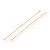 Brass Flat Head Pins KK-G331-11-0.7x55-3