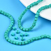 Handmade Polymer Clay Beads Strands X-CLAY-N008-061-03-7