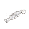 Brass Pendants KK-P339-07P-2