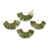 Nylon Tassel Pendants KK-F755-28G-08-NF-1