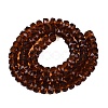 Transparent Glass Beads Strands GLAA-Q114-01A-A15-2