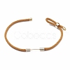 Braided Nylon Cord Bracelet Making MAK-A017-D01-11G-2