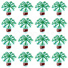 20Pcs Printed Opaque Acrylic Beads OACR-TA0004-73B-2
