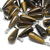 Natural & Synthetic Mixed Stone Pendants X-G-T081-M-2