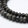 Natural Labradorite Beads Strands G-G665-06-6x4mm-3