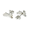 Non-Tarnish Cute Little Animal Theme 304 Stainless Steel Stud Earrings EJEW-B041-02F-P-2