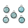 Natural Amazonite Pendants G-K372-03P-01-1