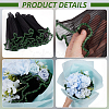 Polyester Pleated Wave Yarn Floral Bouquet Packaging DIY-WH0037-43D-4