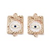 Resin Connector Charms FIND-E043-11KCG-06-1