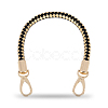 CutHollow 2Pcs Braided Round PU Leather Bag Straps Bag Handles FIND-CL0001-02C-8
