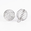 Iron Wire Pendants IFIN-R231-14mm-P-2