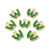 Alloy Enamel Pendants ENAM-P247-01MG-W-3