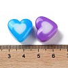 Two Tone Opaque Acrylic Beads X-SACR-I005-05A-3
