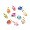 Transparent Acrylic Pendants PALLOY-JF01811-1