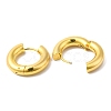 Stainless Steel Huggie Hoop Earrings EJEW-P228-05A-G-1-2
