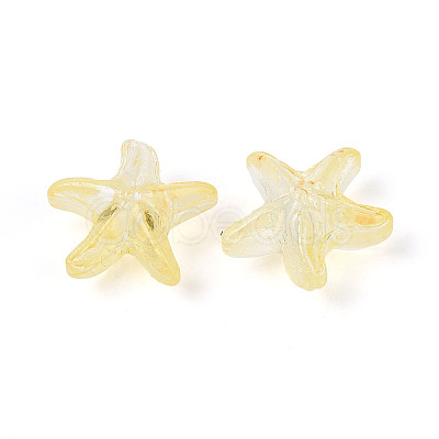 Frosted Glass Beads FGLA-T005-01K-1