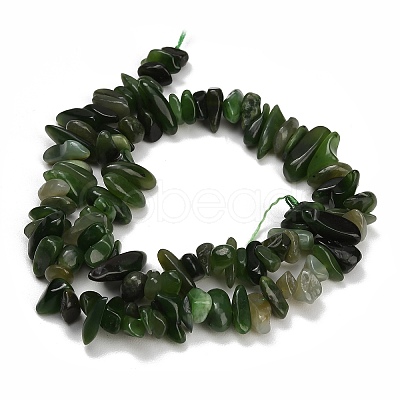 Natural Canadian Jade Beads Strands GG-CBAC61B-C07-01-1