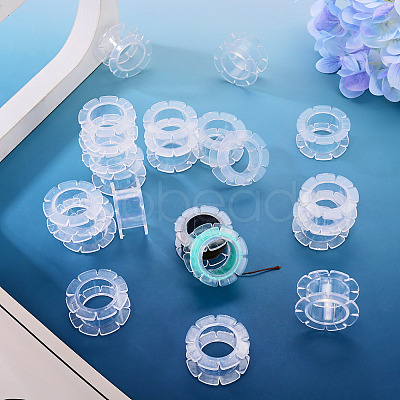 20Pcs Plastic Sewing Thread Spool ODIS-TA0001-12-1