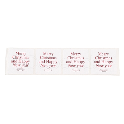Christmas Theme Paper Self-Adhesive Stickers DIY-M070-08J-1