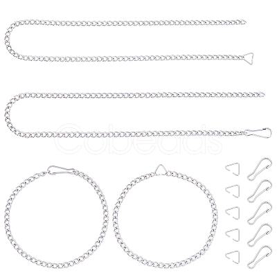 DIY 304 Stainless Steel Chain Garment Decoration Making Kits DIY-UN0002-39P-1