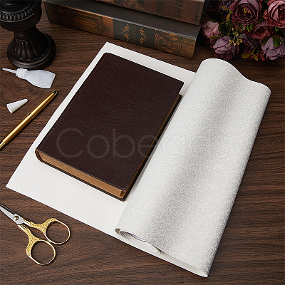 Waterproof Laser PU Leather Fabric DIY-WH0622-060B-1