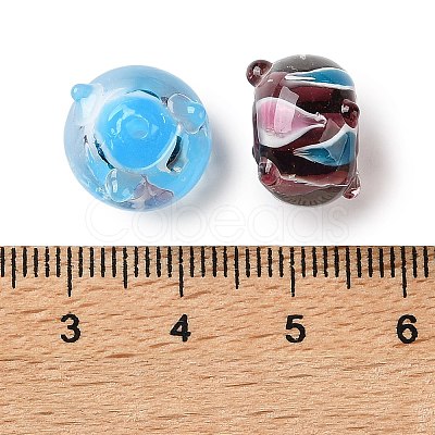 Handmade Lampwork Beads LAMP-F047-01-1