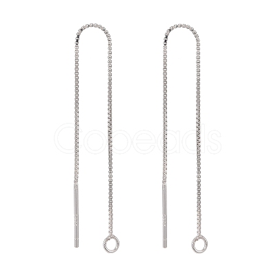 925 Sterling Silver Ear Stud Findings STER-I014-01S-A-1