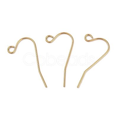 316L Surgical Stainless Steel Earring Hooks Ion Plating(IP) STAS-G229-08G-02-1